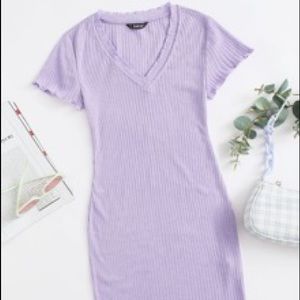 Purple Mini Dress
